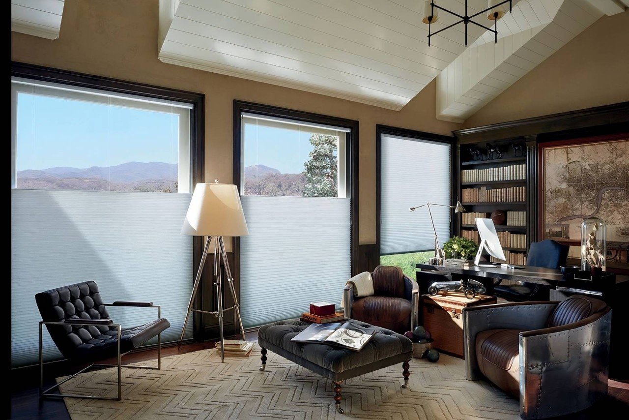 A beautiful modern home outfitted with Hunter Douglas Shutters near Scottsdale, AZ